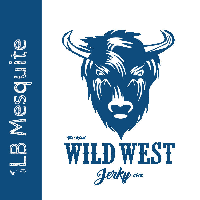 Mesquite Buffalo Jerky 1 POUND BAG
